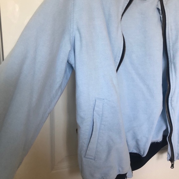 Light Blue Zip Jacket - Picture 3 of 4